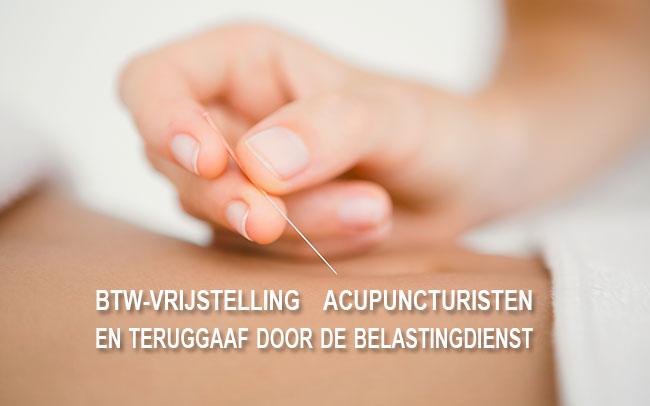 BTW-vrijstelling voor acupuncturisten