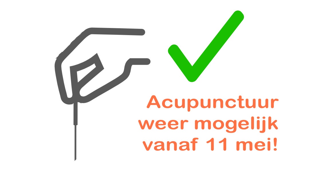 Acupunctuur weer mogelijk